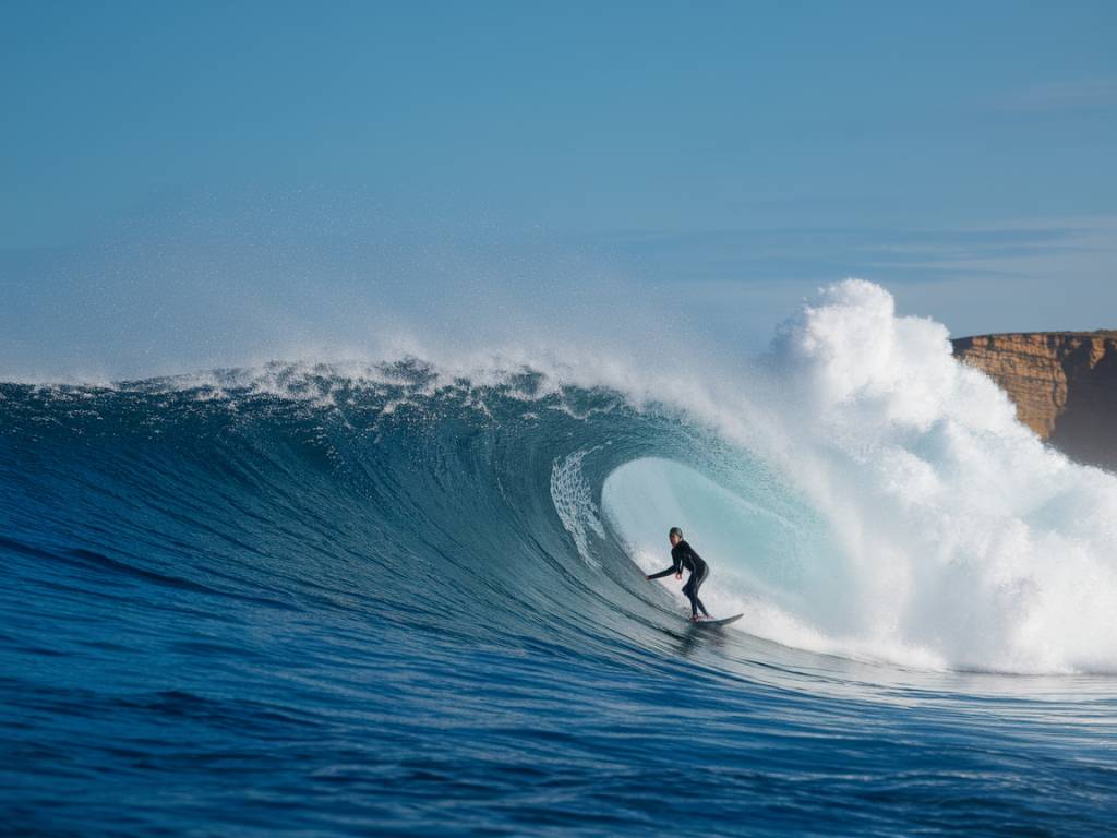 Nazaré : capitale du surf de grandes vagues